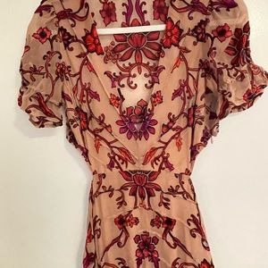 For Love and Lemons dress floral Small